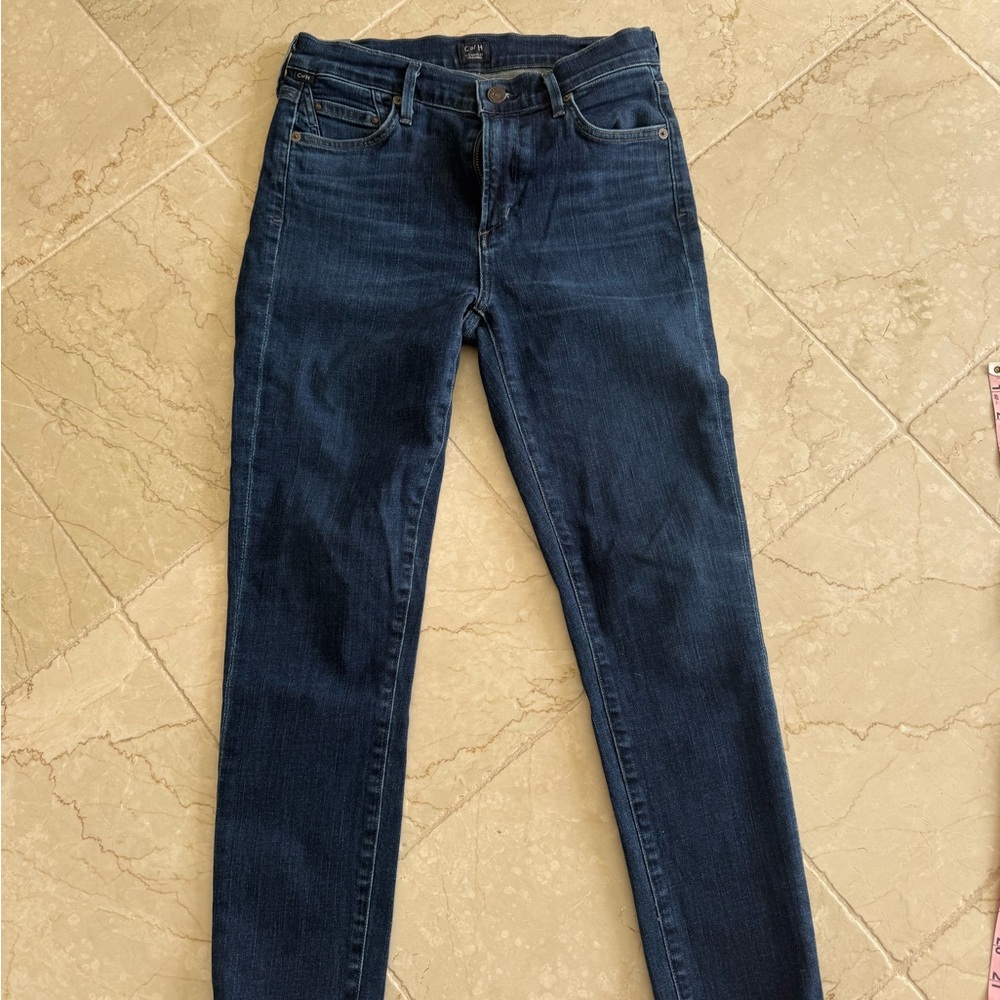 Dark Blue Women's Slim Jeans
